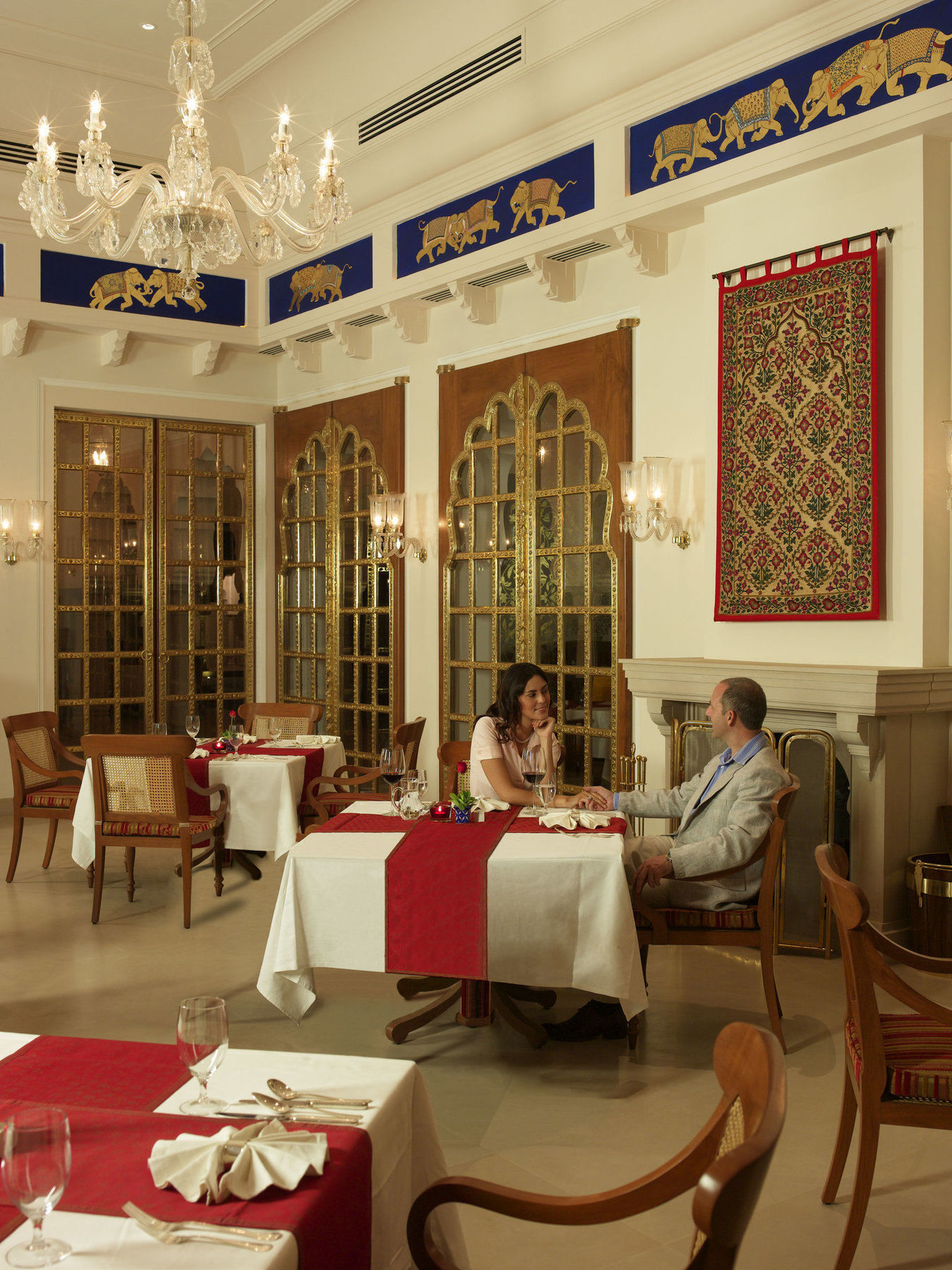 The Oberoi Rajvilas Jaipur Restaurante foto